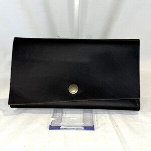 Portland Leather, Rancher Wallet/Clutch, Dark Brown (Grizzly?), BNNU